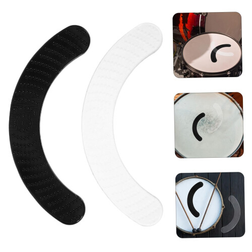 4pcs SelfAdhesive Silicone Drum Dampeners for Precise Overtone Control and Noise Reduction 2