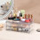 Acrylic Storage Drawers with Stackable Clear Design for Makeup and Bathroom Vanity Organizer 3