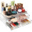 Acrylic Storage Drawers with Stackable Clear Design for Makeup and Bathroom Vanity Organizer 2