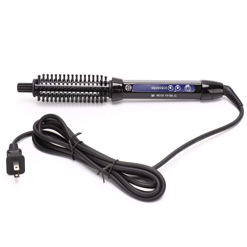 Electric Hair Straightener and Curler Comb with LCD Display, Fast Heating AntiScald Styling Tool