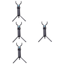 4pcs Foldable Metal Saxophone Stand with Stable Triangular Base for Alto and Tenor