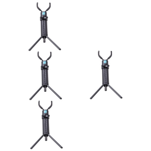 4pcs Foldable Metal Saxophone Stand with Stable Triangular Base for Alto and Tenor
