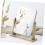 Wooden Frame Makeup Mirror with Rotatable Vanity Design for Clear Tabletop Reflection 4