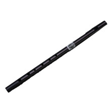 C Key Metal Student Flute 34cm Vertical Straight with Resin Mouthpiece for Beginners