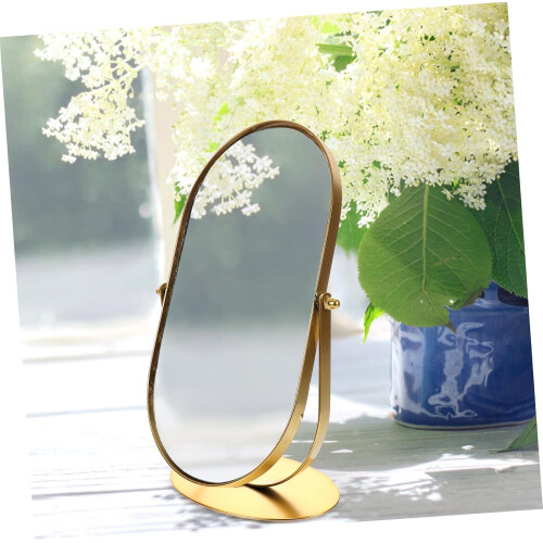 Vintage Vanity Mirror with Retro Design, Clear Reflection for Dressing Table and Home Decor 2