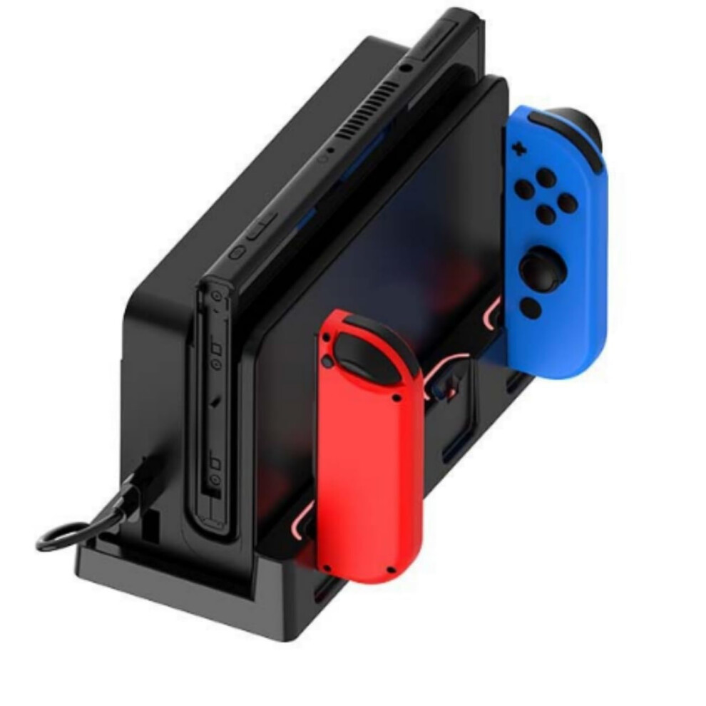 Charging Dock For Nintendo Switch Joycon (4 Controllers) With Overcharge Protection And Led Indicator 9113335677005
