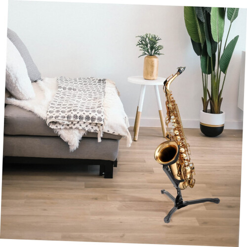 Alto Saxophone Stand Foldable Metal Tripod Holder with ScratchResistant Padding, 2 Pack 2
