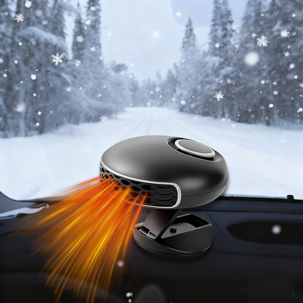 Portable Car Heater 12V 150W Fast Heating Cooling Defroster 360 Rotating For Cars Rvs Suvs 9455672722612