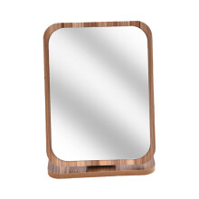 Vanity Mirror with 360 Rotatable Design, Elegant Folding Tabletop Makeup Mirror for Bedroom