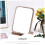 Vanity Mirror with 360 Rotatable Design, Elegant Folding Tabletop Makeup Mirror for Bedroom 4