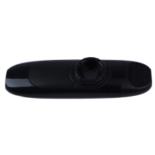 Professional Metal Electric Kazoo with Pickup, Durable Body, 3.5mm Connectivity, 5 Extra Membranes, Black
