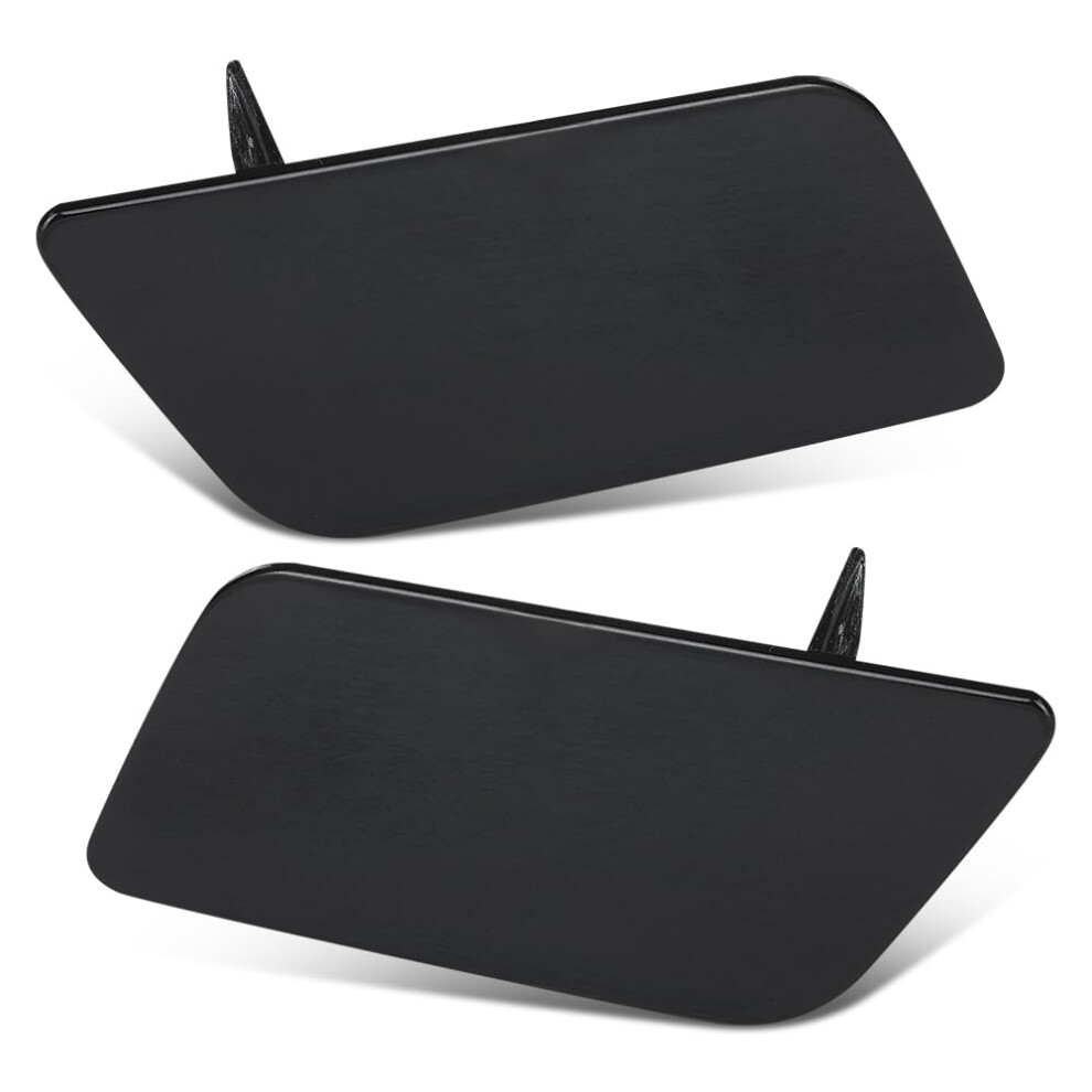 Headlight Washer Cover Left And Right For Audi Q3 20152018 Oem Fit Weather Resistant Black 9455672723510