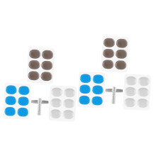 2 Sets Drum Dampener Pads Silicone Gel for Snare Drum Overtone Control Reusable Adhesion