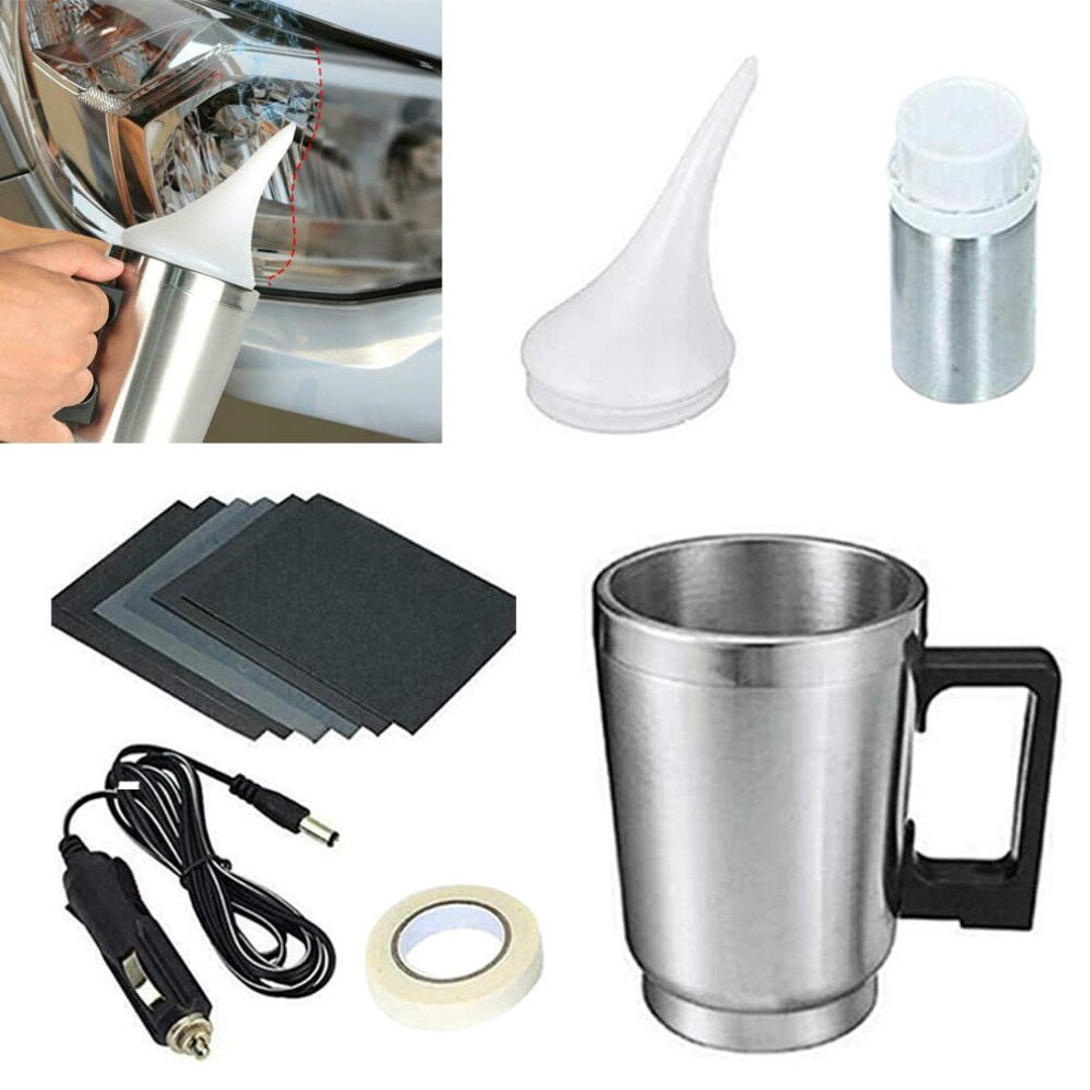 Headlight Restoration Kit For Lens Clarity, Scratch And Oxidation Removal, Night Driving Safety 9053599058496