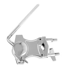 Adjustable Tom Drum Mount Bracket Zinc Alloy Drum Set Hardware Clamp with 360 Angle Adjustment