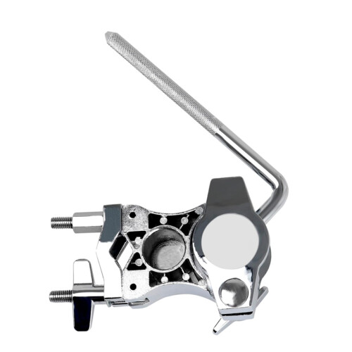 Adjustable Tom Drum Mount Bracket Zinc Alloy Drum Set Hardware Clamp with 360 Angle Adjustment 1