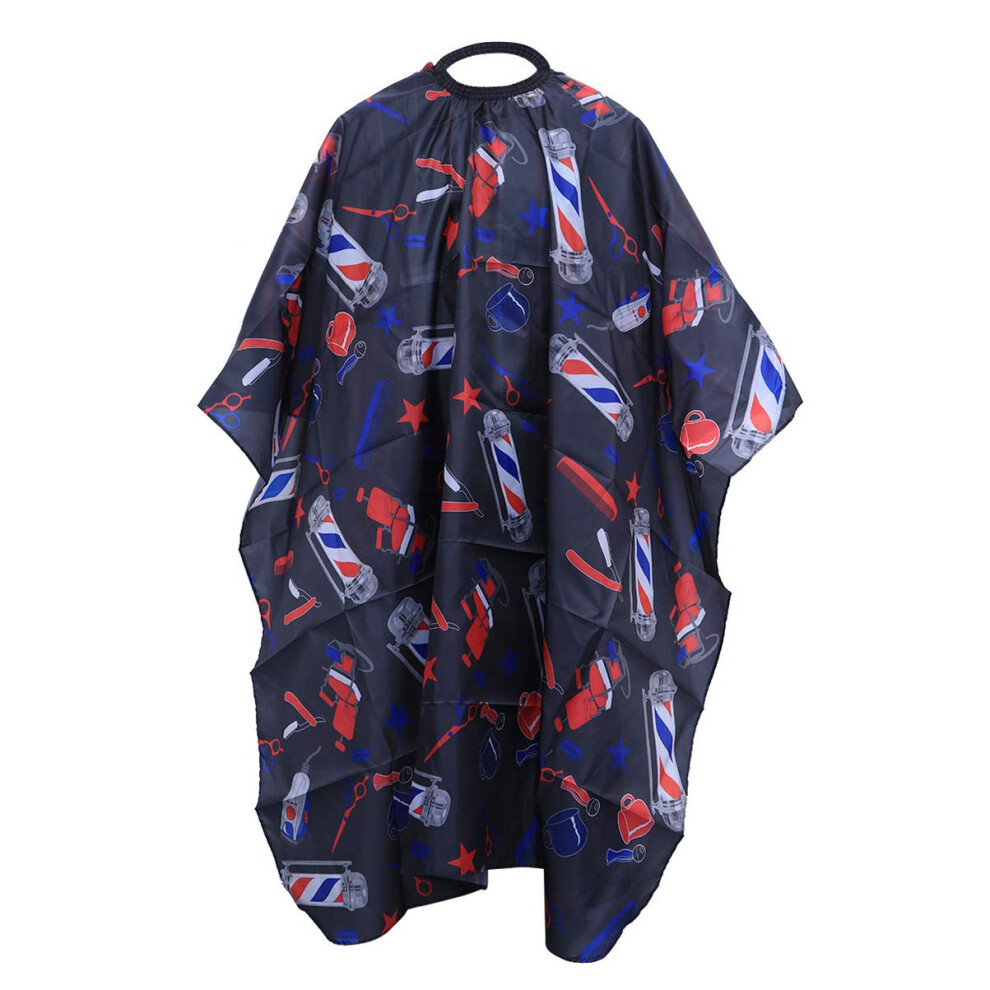 Waterproof Barber Cape with Adjustable Buckle for Adults and Kids, Lightweight Salon Hair Cutting Cape