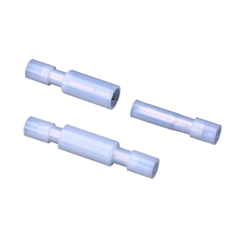 100Pcs White Nylon Insulated Bullet Wire Connectors Kit For Quick And Secure Electrical Crimping 9070919892585