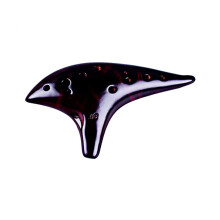12 Hole Alto C Porcelain Ceramic Ocarina Instrument for Beginners and Professionals Wide Range Durable Build