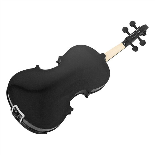 4/4 Full Size Violin for Beginners, Handcrafted Solid Wood Violin Set with Case and Bow for Students 1