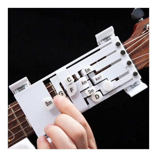 Guitar Chord Trainer with OneKey Chord Control, BeginnerFriendly Learning Aid for Folk Guitar 2