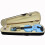Handcrafted 4/4 Solid Wood Violin Set Light Blue with Case and Bow, Professional Beginner Instrument 3