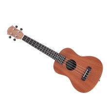 26 Inch Tenor Ukulele 4 String Sapele Wood for Beginners, Warm Resonant Sound, Durable Build