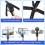 4in1 Magnetic Selfie Stick with Tripod, 360 Rotating Bluetooth Remote, PocketSize for iPhone/Android 4