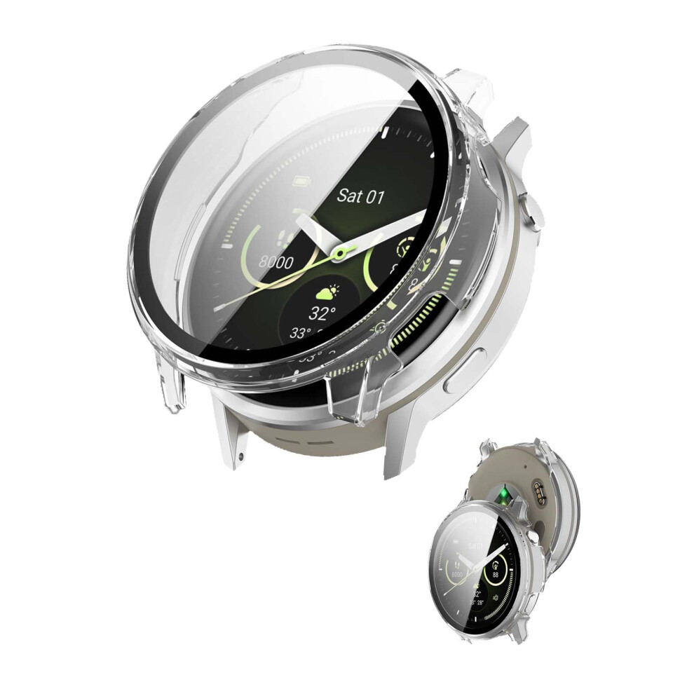 Case For Garmin Venu 4 41Mm With Tempered Glass Screen Protector, 2 In 1 Scratchresistant Cover 9113335681545