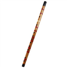 Chinese Bamboo Flute F Key Professional Dizi with Clear Warm Tone and Durable Wire Reinforcement