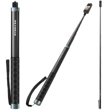 Selfie Stick for Insta360 118 Inch Ultra Long Invisible Waterproof Carbon Fiber Extendable Pole for X4 X3 X2