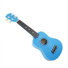 21 Inch Soprano Ukulele for Beginners, Basswood Body, Bright Clear Tone, Hand Polished with Pick and Strings