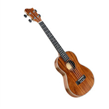 26 Inch Acacia Wood Acoustic Ukulele for Beginners with Warm Resonant Tone and Stable Tuning