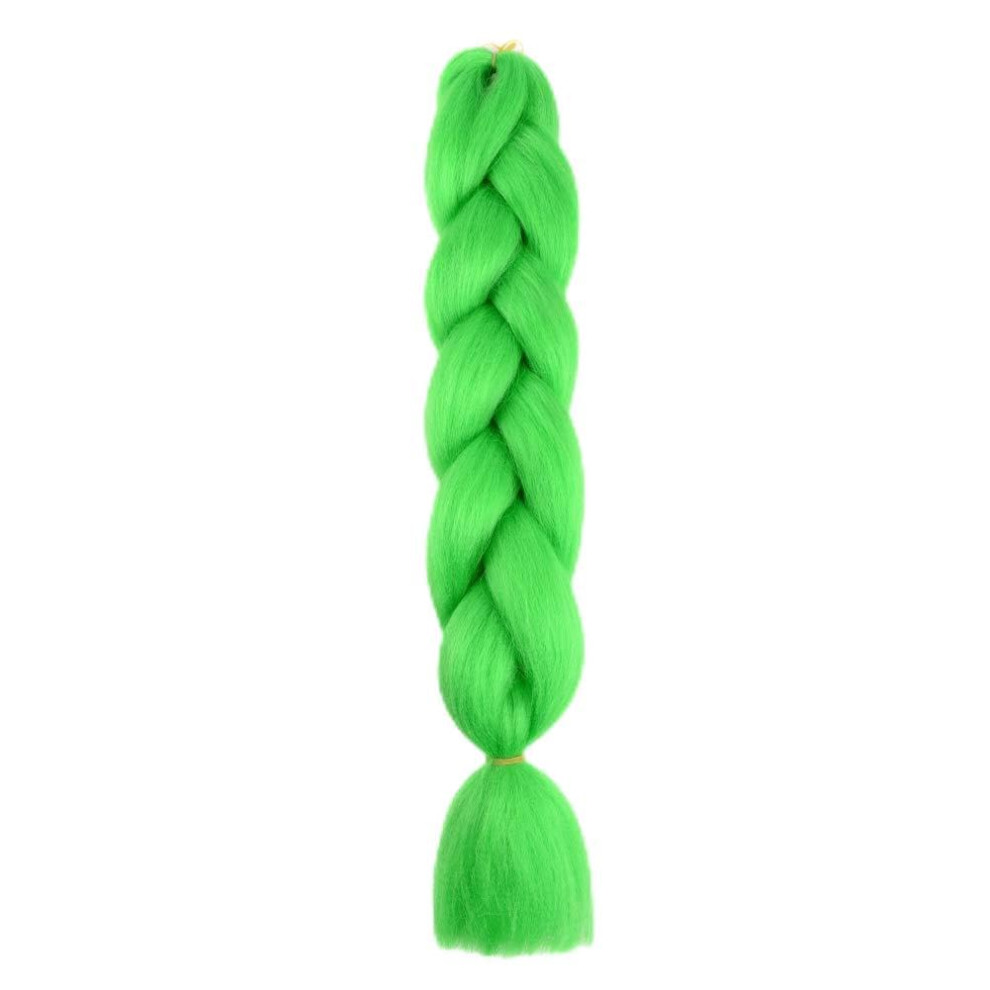 Unisex Synthetic Hair Extensions 60Cm Heat Resistant Fiber African Braids Crochet Ponytail Natural Look