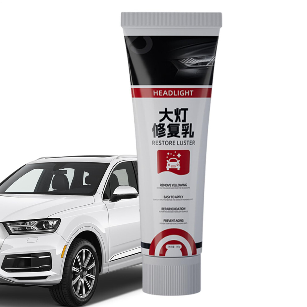 Headlight Restoration Kit With Uv Protection For Car Lens Polishing And Scratch Removal 9455672725675