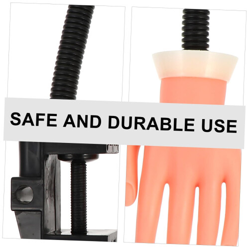 Nail Practice Hand with Fully Movable Joints, Realistic Simulation, Flexible Manicure Training Model 2
