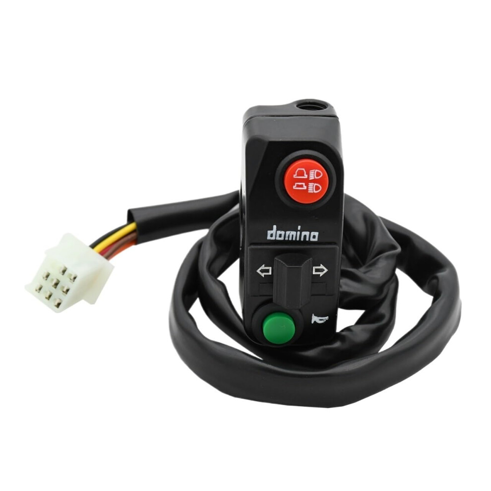 Motorcycle Handlebar Control Switch With Horn And Turn Signals For Scooters And Atvs 9455672725743