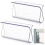 Roller Shade Hem Grip and Window Blind Pull Handle, Clear Durable Plastic, Easy Install, 2 Pack 1