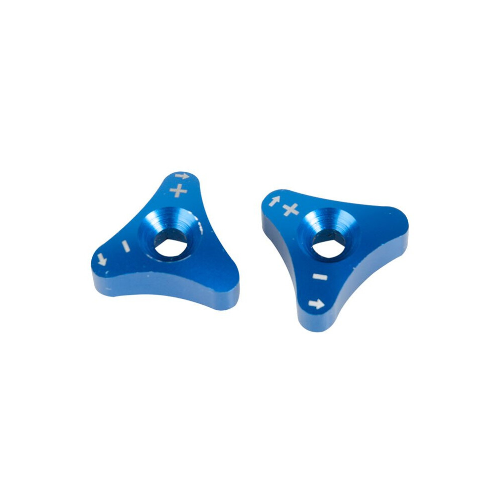 Fork Adjuster Knobs Cnc Aluminum For Husqvarna Norden 901 2022 Factory Racing Look Blue 9053599060765