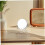 Makeup Mirror DoubleSided Rotating Vanity Mirror with Adjustable Angles and Durable Metal Base 5