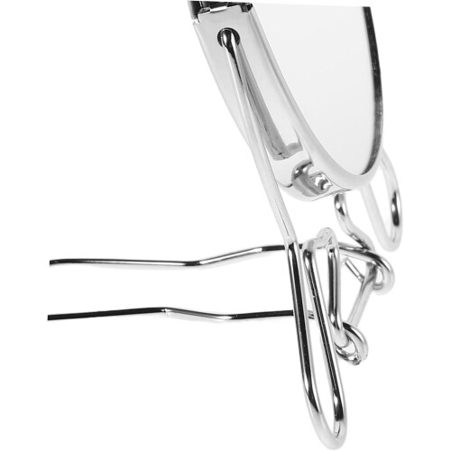 Makeup Mirror DoubleSided Rotating Vanity Mirror with Adjustable Angles and Durable Metal Base 1