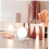 Makeup Mirror DoubleSided Rotating Vanity Mirror with Adjustable Angles and Durable Metal Base 4