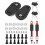 Universal Racing Car Hood Pin Kit with Quick Release Lock, Flush Mount RustResistant Design 1