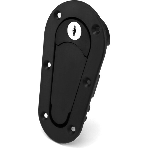 Universal Racing Car Hood Pin Kit with Quick Release Lock, Flush Mount RustResistant Design 1