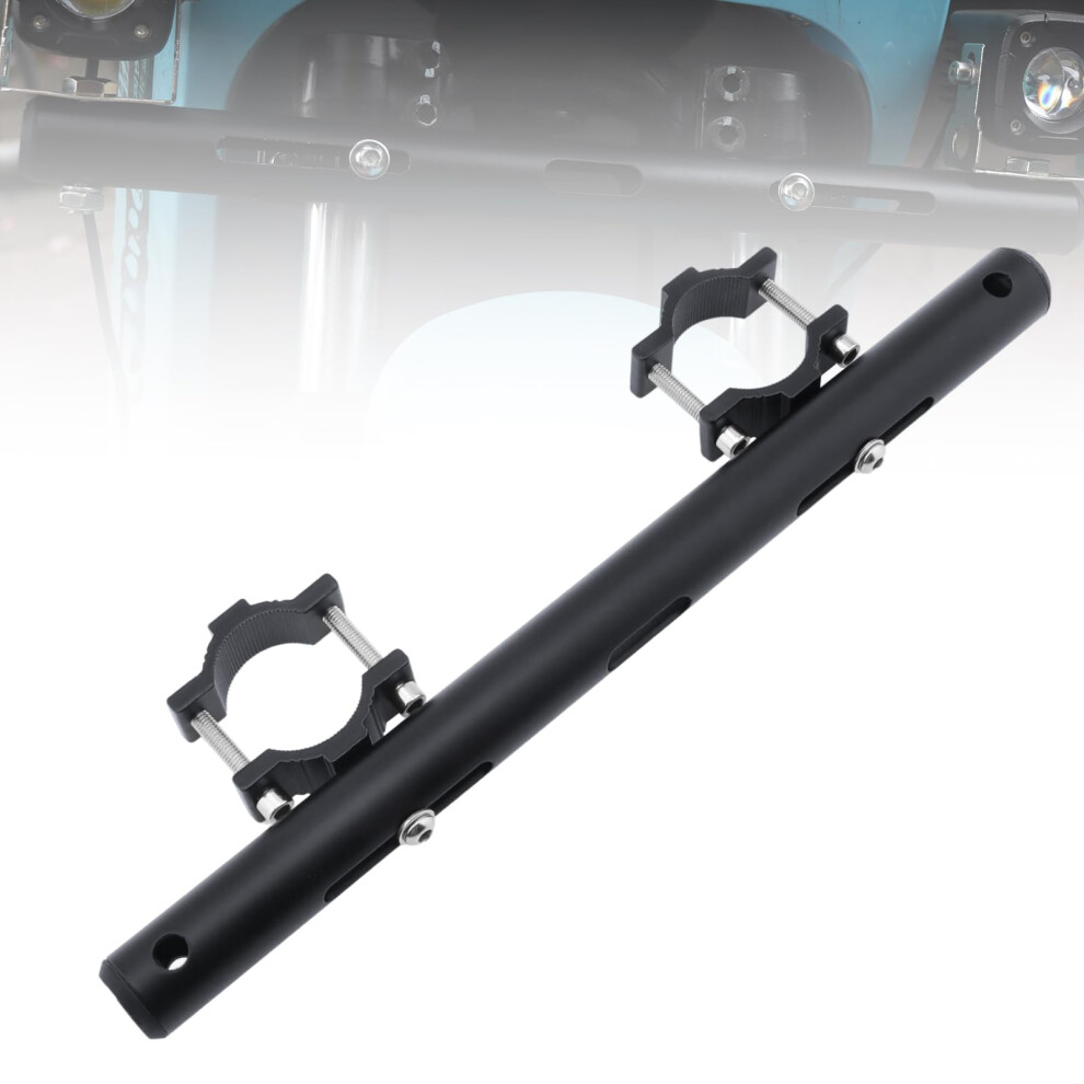 Motorcycle Bar Mount Adjustable Aluminum Fork Bracket For Universal Atv Scooter Bike Light 9455672726184