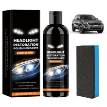 Professional Headlight Restoration Kit for Cars with 95% Clarity and UV Protection, 1 PC
