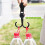 Multifunctional Hooks with Secure AntiSlip Grip for Scooter Stroller and Bicycle Handlebar 3