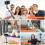 Selfie Stick Tripod with Bluetooth Remote, Foldable 35' Phone Tripod Stand for iPhone and Android 4