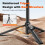 Selfie Stick Tripod with Bluetooth Remote, Foldable 35' Phone Tripod Stand for iPhone and Android 3