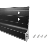Aluminium Door Draft Stopper 36 Inch Under Door Seal Strip for Mice Noise and Weatherproof Protection